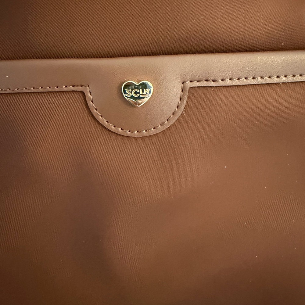 Stoney Clover Lane Espresso Nylon Pocket Convertible Tote - Picture 5 of 15